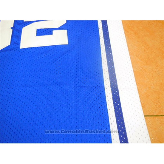 Maglia NCAA Duke Blue Devils Christian Laettner #32 Blu